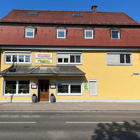 Hotel Restaurant Buergerstuben Altenstadt  Exteriér fotografie